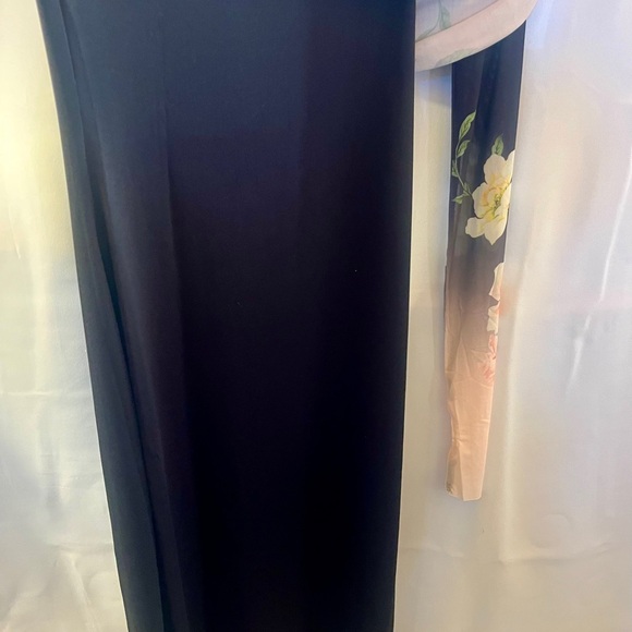 AFRM Shailene Floral Mesh Turtleneck Midi Dress Long Sleeve Size M NWT - Picture 7 of 16